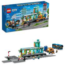 Conjunto LEGO City Estação de Trem 60335 - Brinquedo para Crianças Conjunto LEGO City Estação de Trem 60335 - Brinquedo para Crianças