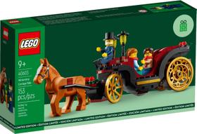 Conjunto LEGO Wintertime Carriage Ride 40603 (153 Peças) - Edição Limitada Conjunto LEGO Wintertime Carriage Ride 40603 (153 Peças) - Edição Limitada