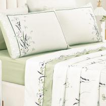 Conjunto Lencol Casal King Size Marilyn 300 Fios Luxo E Conjunto Lencol Casal King Size Marilyn 300 Fios Luxo E