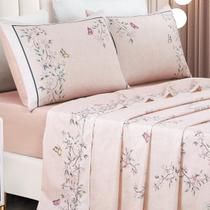 Conjunto Lencol Casal King Size Marilyn 300 Fios Luxo E Conjunto Lencol Casal King Size Marilyn 300 Fios Luxo E