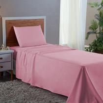 Conjunto Lençol Solteiro 3 peças 400 Fios Micro Percal Aveludado Cama Infantil