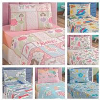 Conjunto Lencol Solteiro Bouti 3 Pçs Jogo Cama Infantil 200