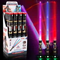 Conjunto Light Up Sabers Liberty Imports Color Changing, pacote com 12