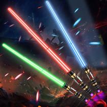 Conjunto Light Up Sabre Lifungtoyz, pacote com 3 unidades de som e extensível