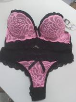 Conjunto lingerie adulto tamanho G