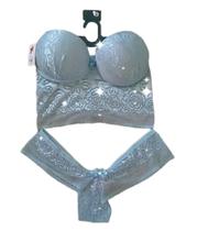 Conjunto lingerie azul clara. P, M, G e GG. Conjunto lingerie azul clara. P, M, G e GG.