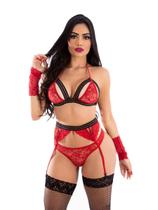 Conjunto Lingerie completa Malicia Sex Conjunto Lingerie completa Malicia Sex