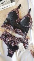 Conjunto Lingerie Cropped Liz Bojo Preto/Rosa Conjunto Lingerie Cropped Liz Bojo Preto/Rosa