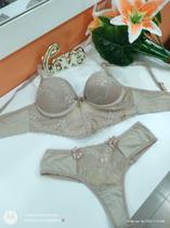 Conjunto lingerie feminino com bojo