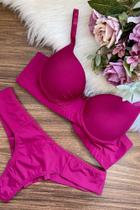 Conjunto lingerie micro fibra