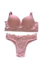 Conjunto Lingerie Microfibra REF 0.45 Íntima Enlace