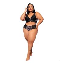 Conjunto Lingerie Plus Size- Sensual Feminino- Dias Namorados