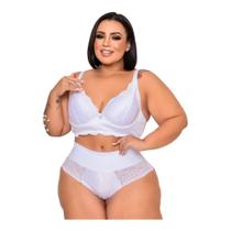Conjunto Lingerie Plus Size- Sensual - Reforçado Conjunto Lingerie Plus Size- Sensual - Reforçado