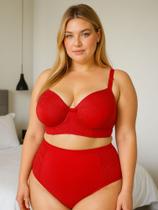 Conjunto Lingerie Plus Size Sutiã Bojão e Calcinha Cós Reforçado - c2 CAROLINA