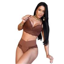 Conjunto Lingerie Renda Capputino Shirley