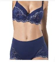 Conjunto Lingerie Sem Bojo e Com Aro Atlante Cintura Alta DeMillus 64039-57039