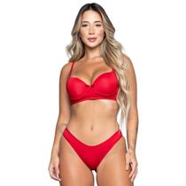 Conjunto Lingerie WLS Modas Calcinha e Sutiã Com Bojo Conforto Básico Conjunto Lingerie WLS Modas Calcinha e Sutiã Com Bojo Conforto Básico