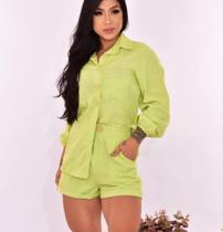 Conjunto Linho Shorts