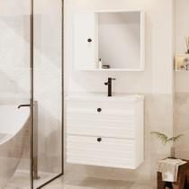 Conjunto Link Suspenso com espelheira Cor: Branco
