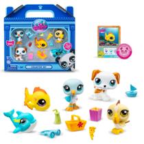 Conjunto Littlest Pet Shop Beach Besties Gen 7 - Colecionador com Animais de Estimação