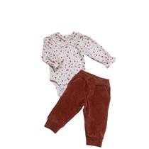 Conjunto Longo Bebê Menina Body Florido E Calça Em Veludo Conjunto Longo Bebê Menina Body Florido E Calça Em Veludo