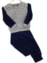 Conjunto Longo Bebê Menino Inverno Chuquinha Baby Ref 7167