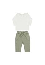 Conjunto Longo Calça Verde Blusa Menina Sonho Mágico