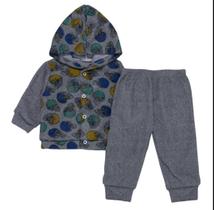 Conjunto Longo Em Soft Capacete Para Bebê