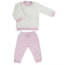 Conjunto Longo Fleece Dakota - Rosa - Grow Up Conjunto Longo Fleece Dakota - Rosa - Grow Up