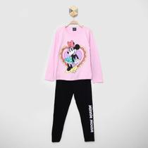Conjunto Longo Infantil Disney Minnie Mouse Menina