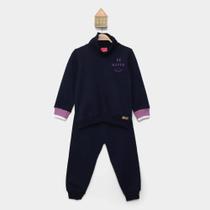 Conjunto Longo Infantil Kely & Kety Moletom Peluciado Gola Alta Menina Conjunto Longo Infantil Kely & Kety Moletom Peluciado Gola Alta Menina