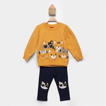 Conjunto Longo Infantil Kyly Menina