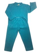 Conjunto Longo Infantil Plusch Buckle Menino Azul Laguna Conjunto Longo Infantil Plusch Buckle Menino Azul Laguna