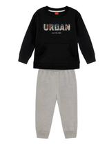 Conjunto Longo Kyly 1001600 Infantil Menino Urban Moletom T. 04/08 Conjunto Longo Kyly 1001600 Infantil Menino Urban Moletom T. 04/08
