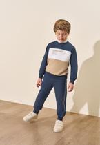 Conjunto Longo Menino Azul Marinho Divertto