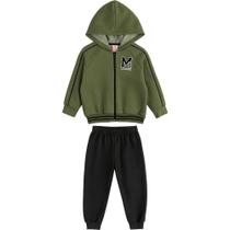 Conjunto Longo Moletom Infantil Menino Marisol - 3P Conjunto Longo Moletom Infantil Menino Marisol - 3P