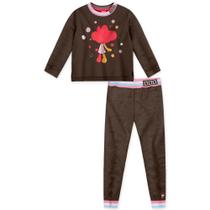 Conjunto Longo Moletom Menina Lilica - tamanho 5