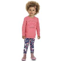 Conjunto Longo Peluciado Infantil Magic Princess Marlan