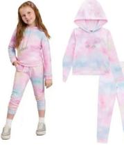 Conjunto longo, Tie Dye Kukiê, feminino, infantil