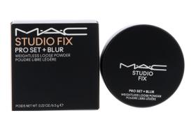 Conjunto Loose Powder MAC Studio Fix Pro + Blur Medium 6,5 g Conjunto Loose Powder MAC Studio Fix Pro + Blur Medium 6,5 g