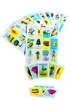 Conjunto Loteria Mexican Jumbo Loteria com 54 baralhos e 10 pranchas grandes
