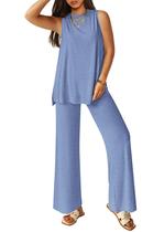 Conjunto Lounge PRETTYGARDEN Feminino 2 Peças Verão Casual 2025