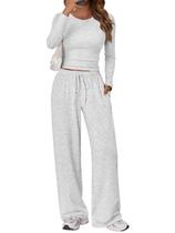 Conjunto Lounge Trendy Queen 2 Peças com Calça de Manga Longa
