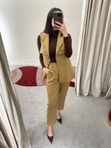 Conjunto luna - colete e calça em alfaiataria Conjunto luna - colete e calça em alfaiataria