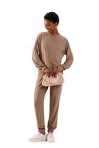 Conjunto Lunender Em Moletom Leve Marrom Conjunto Lunender Em Moletom Leve Marrom