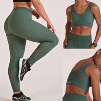 Conjunto Lupo Sport Energy Raschel Legging e Top