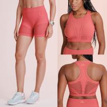 Conjunto Lupo Sport Short Arrastão E Top Esportivo Fitness