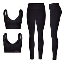 Conjunto Lupo Top E Calça Legging Basic Fitness Conjunto Lupo Top E Calça Legging Basic Fitness