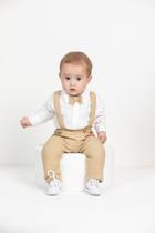 Conjunto Luxo Bebê Menino Camisa Calça Batizado Lessa 8514