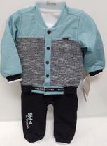 Conjunto Luxo Bebê Menino Invern Calça Moletom Paraiso 14636 Conjunto Luxo Bebê Menino Invern Calça Moletom Paraiso 14636